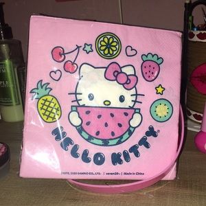 Hello Kitty napkins